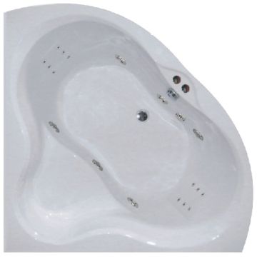 Belform Mito Cada hidromasaj Hidro-S1 144x144 cm, cu masaj dorsal