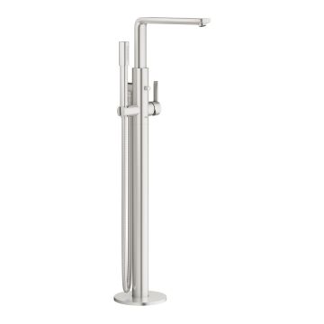 Grohe Lineare Baterie cada freestanding, aspect inox (supersteel)