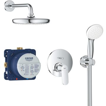 Set promo Sistem dus incastrat fara termostat Grohe Eurosmart Cosmopolitan Tempesta 210