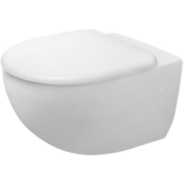 Vas WC suspendat Duravit Architec 36x57 cm evacuare orizontala
