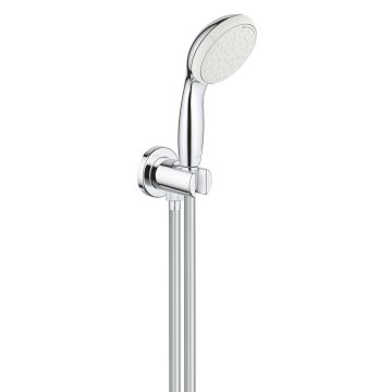 Grohe New Tempesta 100 Set dus cu suport si cot iesire, 2 jeturi
