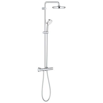 Coloana dus cu baterie si termostat Grohe New Tempesta Cosmopolitan 210
