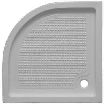 Cadita dus semirotunda Belform Cubo 90x90 cm, autoportanta