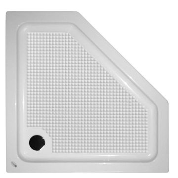 Cadita dus pentagonala Belform Cubo 80x80 cm