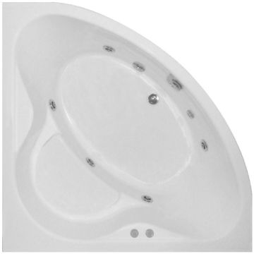Belform Equilibra Cada cu hidromasaj 140x140 cm