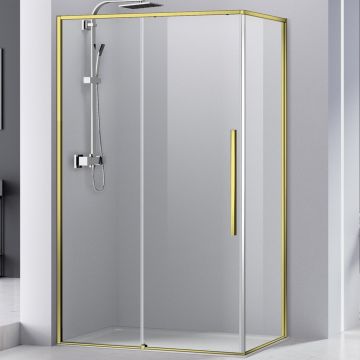 Cabina dus dreptunghiulara cu usa glisanta Belform Fortuna 120x90 cm