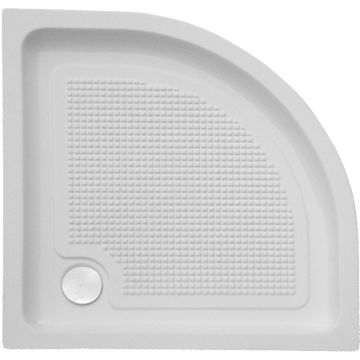 Cadita dus semirotunda Belform Cubo 80x80 cm, de zidit