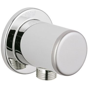Grohe Relexa Cot de iesire dus 1/2", capac crom mat