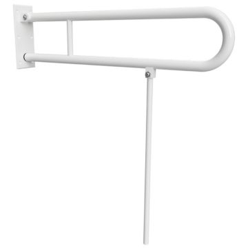 Bemeta Help Bara de sprijin cu picior 81 cm, alb