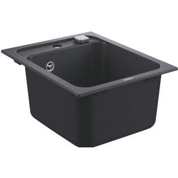 Grohe K700 Chiuveta bucatarie granit cu 1 cuva, 50x40 cm, negru