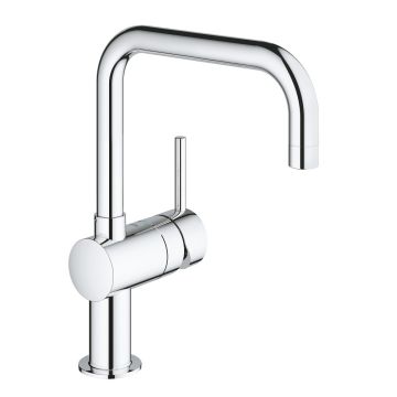 Grohe Minta Baterie de bucatarie monocomanda cu pipa U, crom