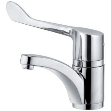 Kludi Medi Care Baterie lavoar monocomanda, maner Klinik, pipa pivotanta