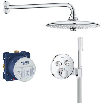 Sistem dus incastrat cu termostat Grohe Grohtherm Euphoria SmartControl