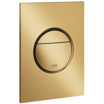 Grohe Nova Cosmopolitan S Clapeta de actionare WC Dual Flush, auriu mat (brushed cool sunrise)