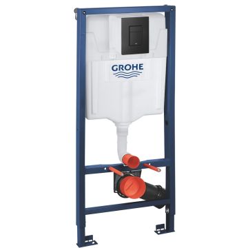 Grohe Solido 3 in 1 Set rezervor incastrat GD2 si clapeta de actionare, negru mat