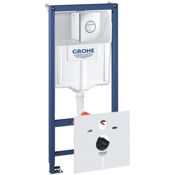 Grohe Rapid SL 4 in 1 Set rezervor incastrat GD2 si clapeta de actionare, crom