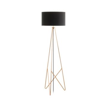 Eglo Camporale Lampadar 1x60W, negru/cupru