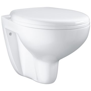 Vas WC suspendat Grohe Bau Ceramic Rimless 37x53 cm evacuare orizontala