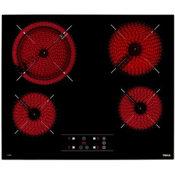 Teka Total TT 6420 Plita electrica vitroceramica 61x52 cm