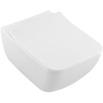 Vas WC suspendat Villeroy & Boch Venticello 37x56 cm evacuare orizontala, sistem spalare DirectFlush