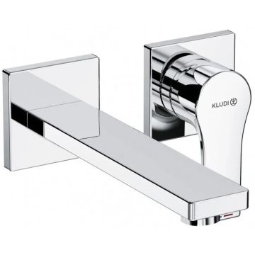 Baterie lavoar incastrata Kludi Zenta SL, pipa 18 cm, cu 2 gauri
