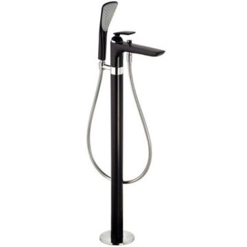 Kludi Balance Baterie cada freestanding, negru mat