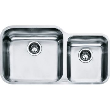 Franke Sottotop Cuve GAX 120 Chiuveta bucatarie inox 78x40 cm, finisaj lucios 
