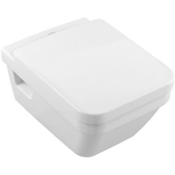 Set Vas WC suspendat cu capac soft close Villeroy & Boch Architectura 37x53 cm evacuare orizontala