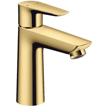 Baterie lavoar aurie Hansgrohe Talis E 110, cu ventil metalic pop-up