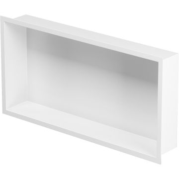Bemeta Nisa perete baie 62x10xH32 cm, alb