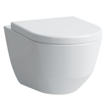 Vas WC suspendat Laufen Pro A Rimless 36x53 cm evacuare orizontala