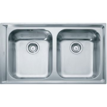 Franke Neptune NET 620 Chiuveta bucatarie inox 86x51 cm, finisaj microdekor 