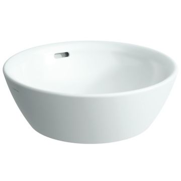 Lavoar baie pe blat, rotund Laufen Pro B 42x42 cm, cu preaplin