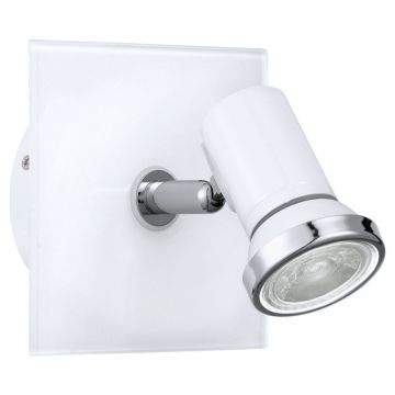 Eglo Tamara 1 Aplica baie cu spot 1x3.3W, alb