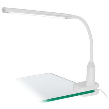 Eglo Laroa Lampa de birou cu clema 1x4.5W, alb
