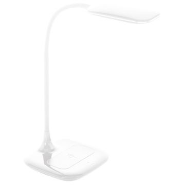 Eglo Masserie Lampa de birou cu incarcator wireless, 1x3.4W, alb