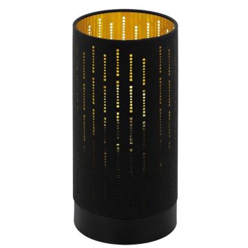 Eglo Varillas Veioza 1x40W, negru/auriu