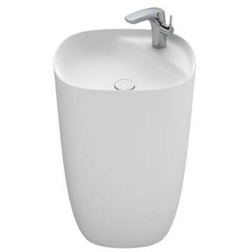 Lavoar baie freestanding, alb mat Roca Beyond 50x45 cm