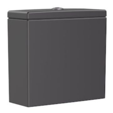 Roca Inspira Rezervor WC cu alimentare inferioara, antracit (onyx)