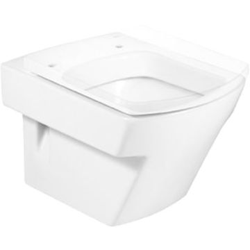 Vas WC suspendat Roca Hall Compact 36x50 cm evacuare orizontala