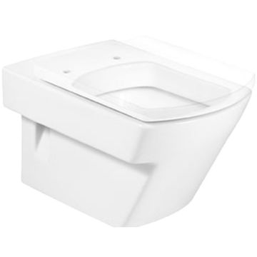 Vas WC suspendat Roca Hall 36x56 cm evacuare orizontala