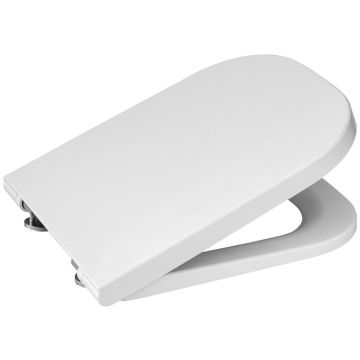 Roca The Gap Capac WC soft-close, alb