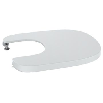 Roca Beyond Capac bideu soft close, alb (pearl)