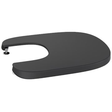 Roca Beyond Capac bideu soft close, antracit (onyx)