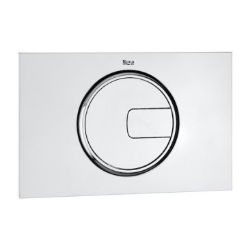 Roca Duplo PL4 Clapeta de actionare WC dual-flush, crom lucios