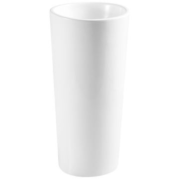 Chiuveta baie freestanding, rotunda Fluminia Athos 40x40 cm, fara preaplin