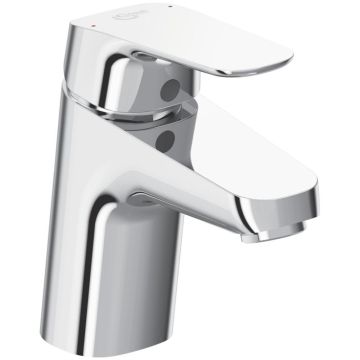 Baterie lavoar Ideal Standard Ceraflex, H13 cm, cu ventil metalic
