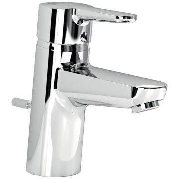 Baterie lavoar Ideal Standard Connect Blue, cu ventil pop-up metalic si limitator debit