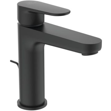 Baterie lavoar neagra mat Ideal Standard Cerafine O, ventil metalic