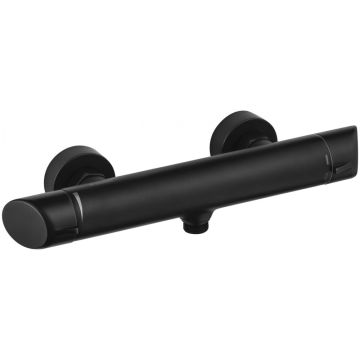 Deante Arnika Nero Baterie dus monocomanda, negru mat